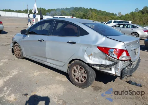 2012 Hyundai Accent Gls z USA, uszkodzony, nr VIN KMHCT4AE3CU093725
